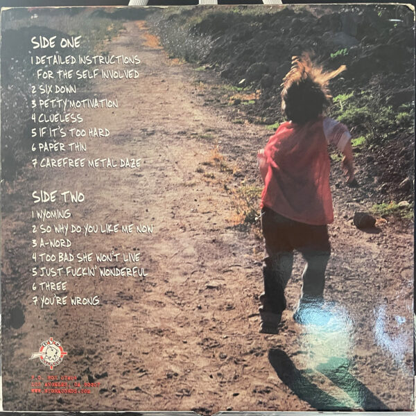 Pinhead Circus – Detailed Instructions For The Self Involved - The