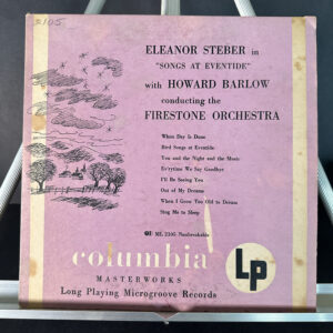 Eleanor Steber – Songs At Eventide