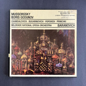 Mussorgsky* - Changalovich* · Bugarinovich* · Popovich* · Pivnichki*, Belgrade National Opera Orchestra*, Baranovich* – Boris Godunov